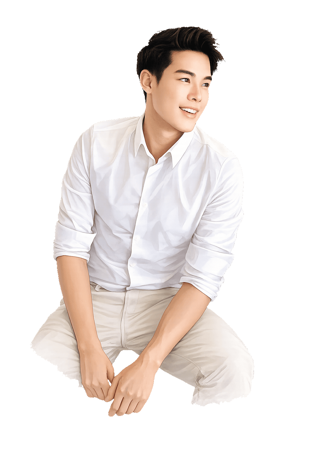 Portrait illustration of Zie Ruttanapetay, AI-integrated technical product leader